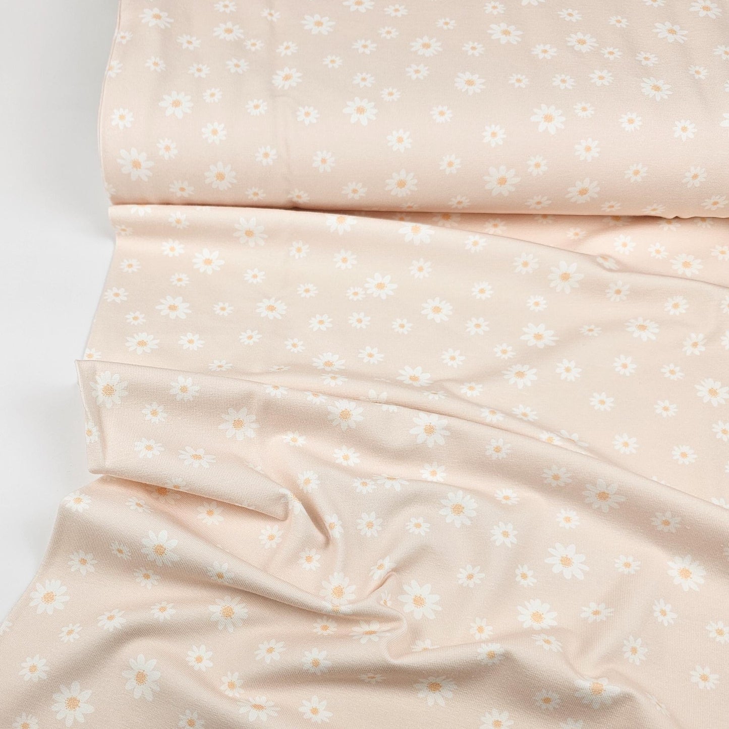 Jersey Gänseblümchen soft rosa - elli&else