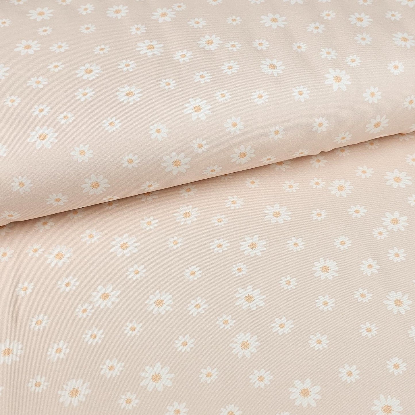 Jersey Gänseblümchen soft rosa - elli&else