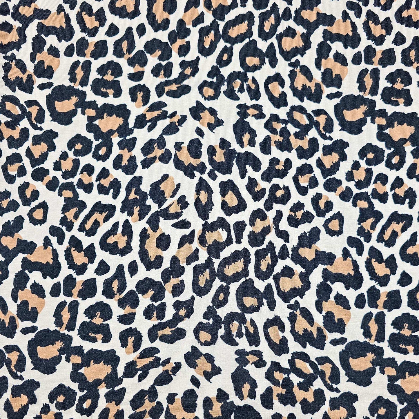 Bio Jersey Leo sand - Stoff bei elli&else