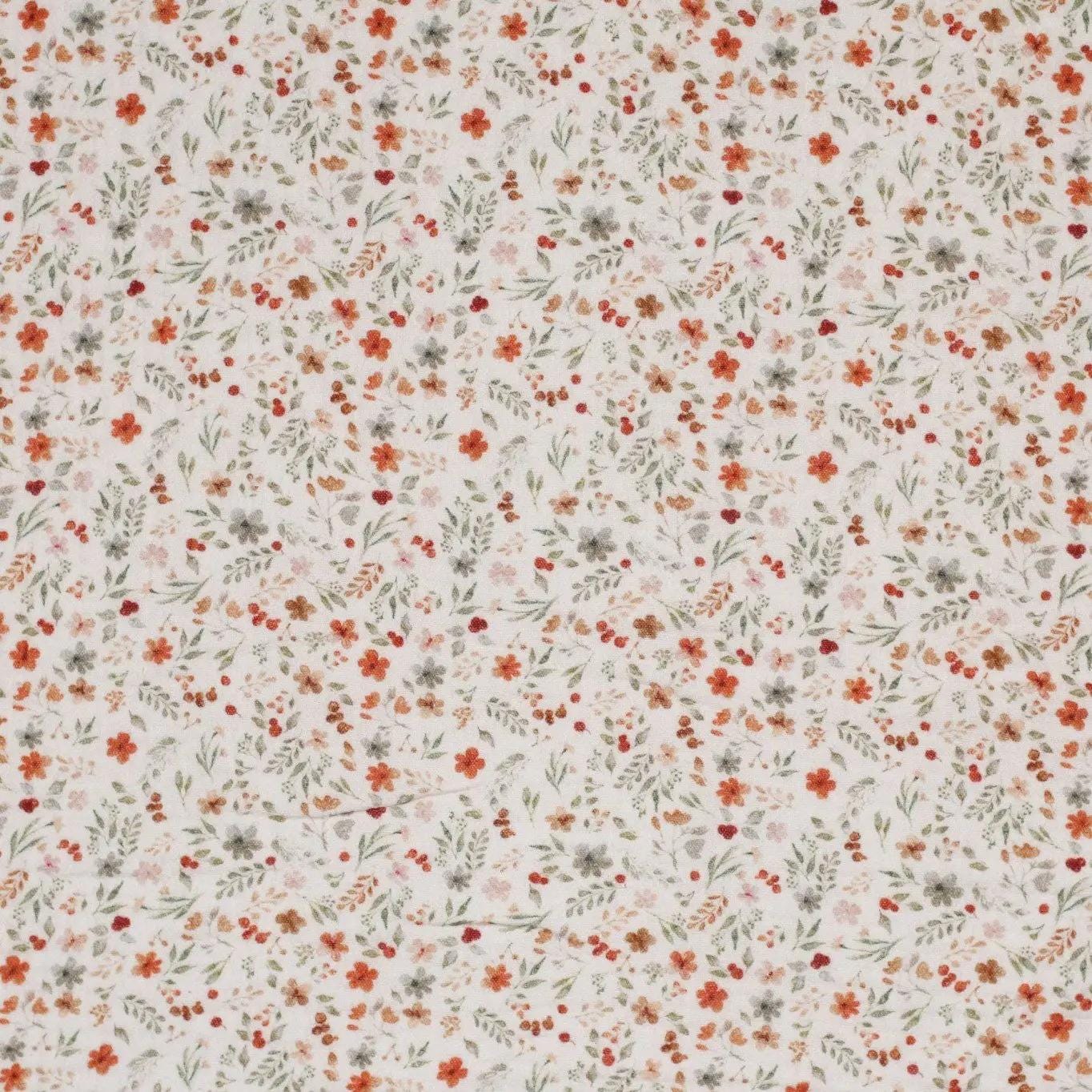 Musselin Blumenwiese beige - elli&else