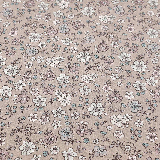 French Terry mit Blumenmuster - Stoff bei elli&else