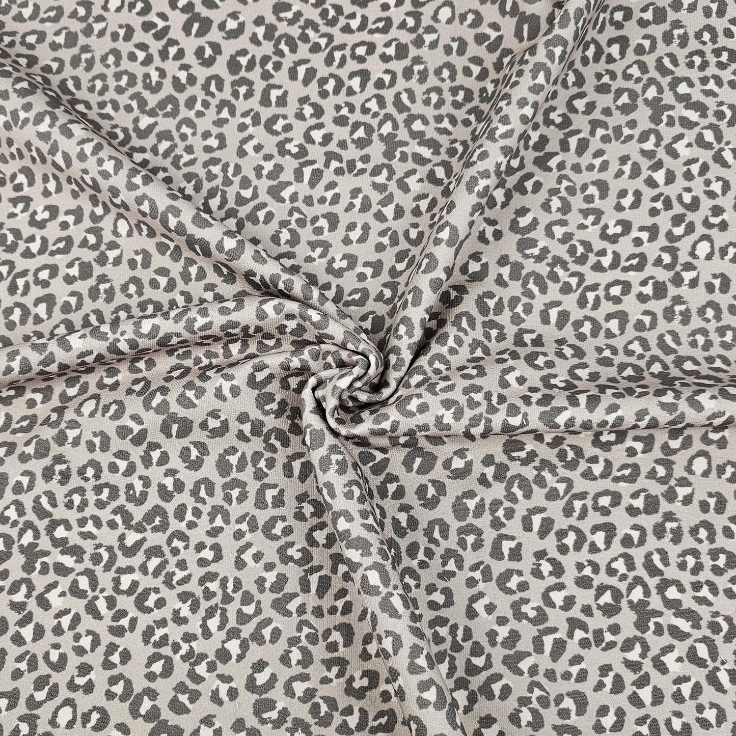 French Terry Leo Print greige - elli&else