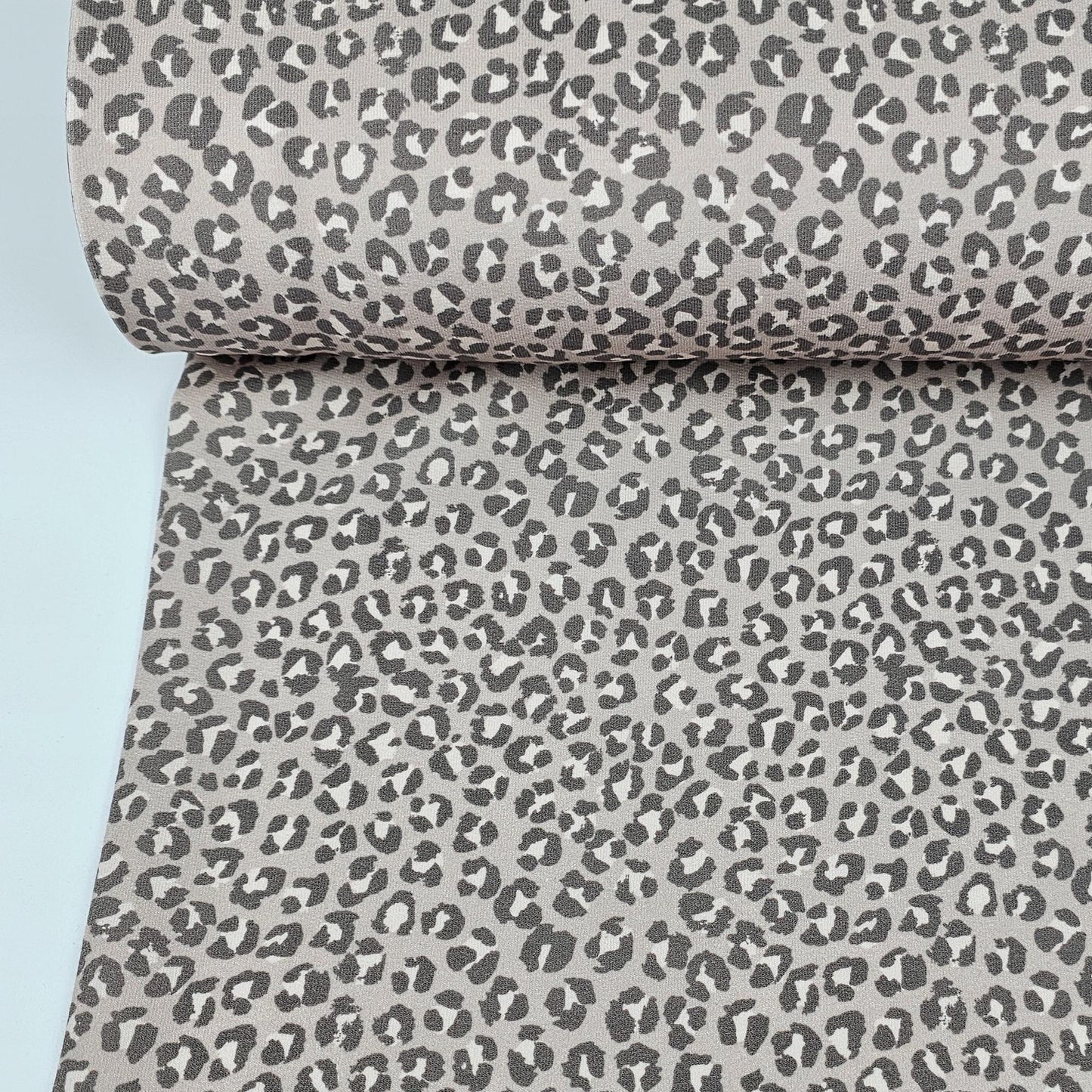 French Terry Leo Print greige - elli&else
