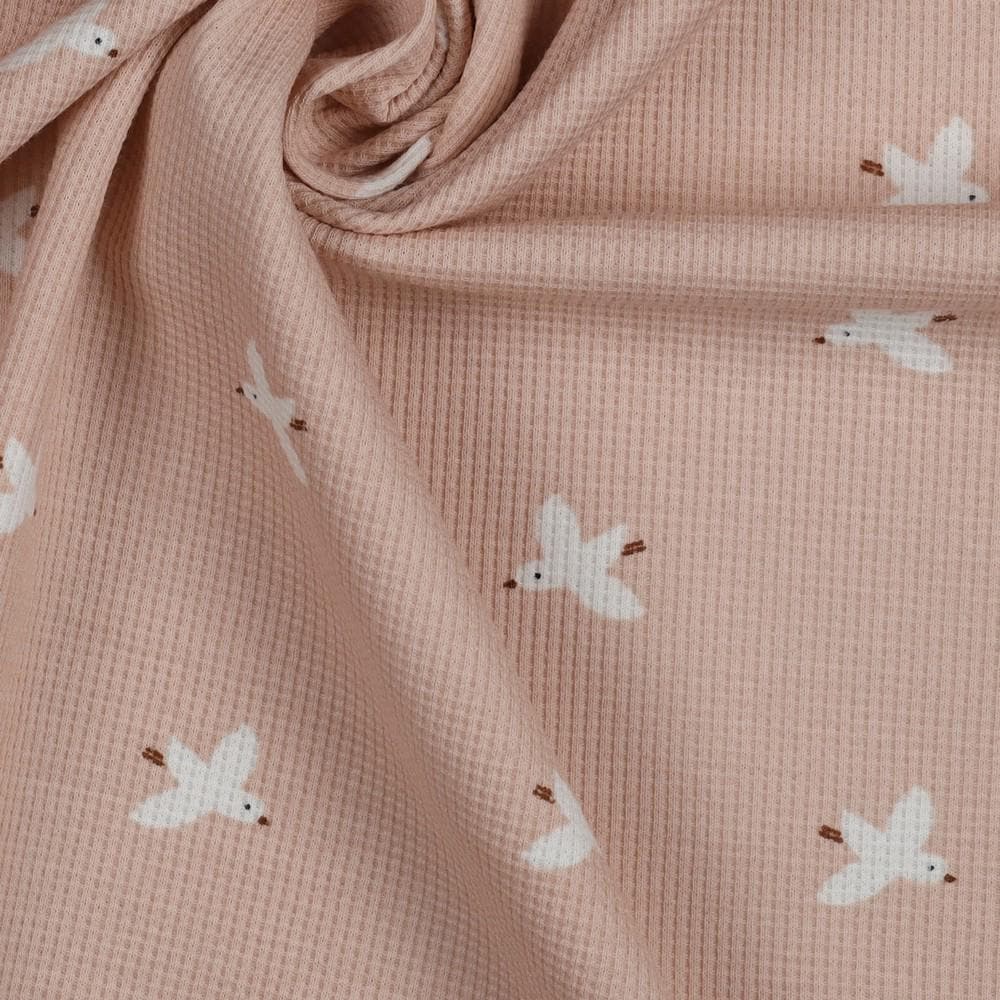 Waffelstrick Jersey Birds