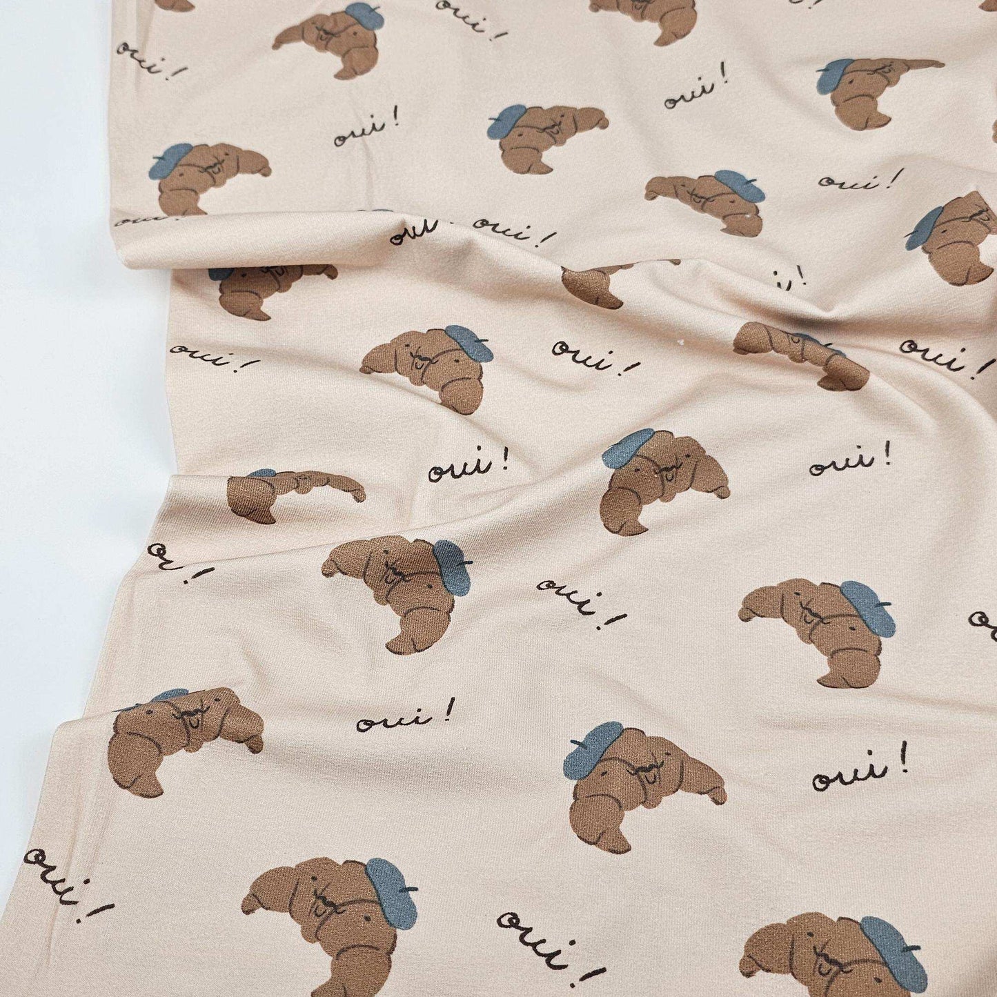 Jersey Mr Croissant | Family Fabrics - Stoff bei elli&else
