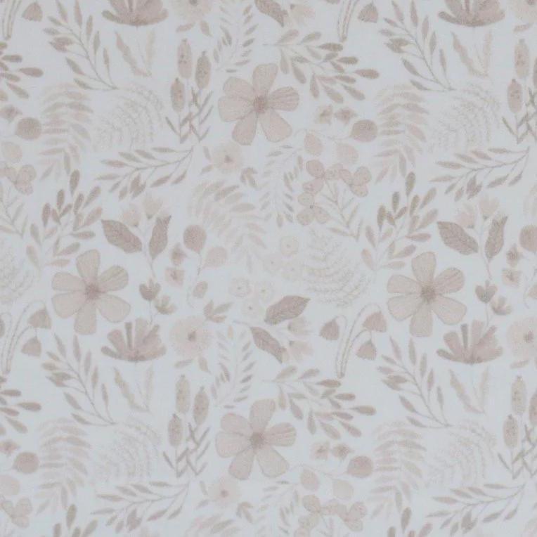 Popeline Waldblumen pastell