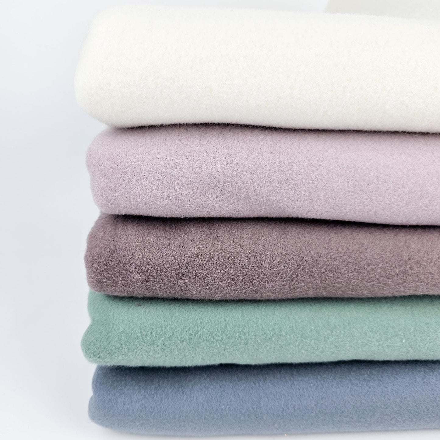 Bio-Baumwollfleece - natural white