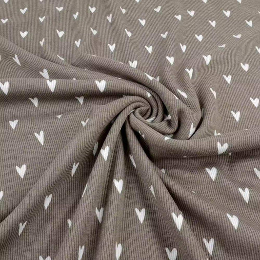 Bio Rib Jersey Herzen