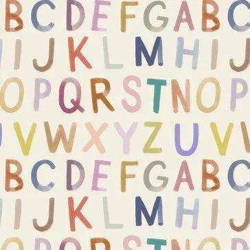 Jersey ABC | Family Fabrics - Stoff bei elli&else