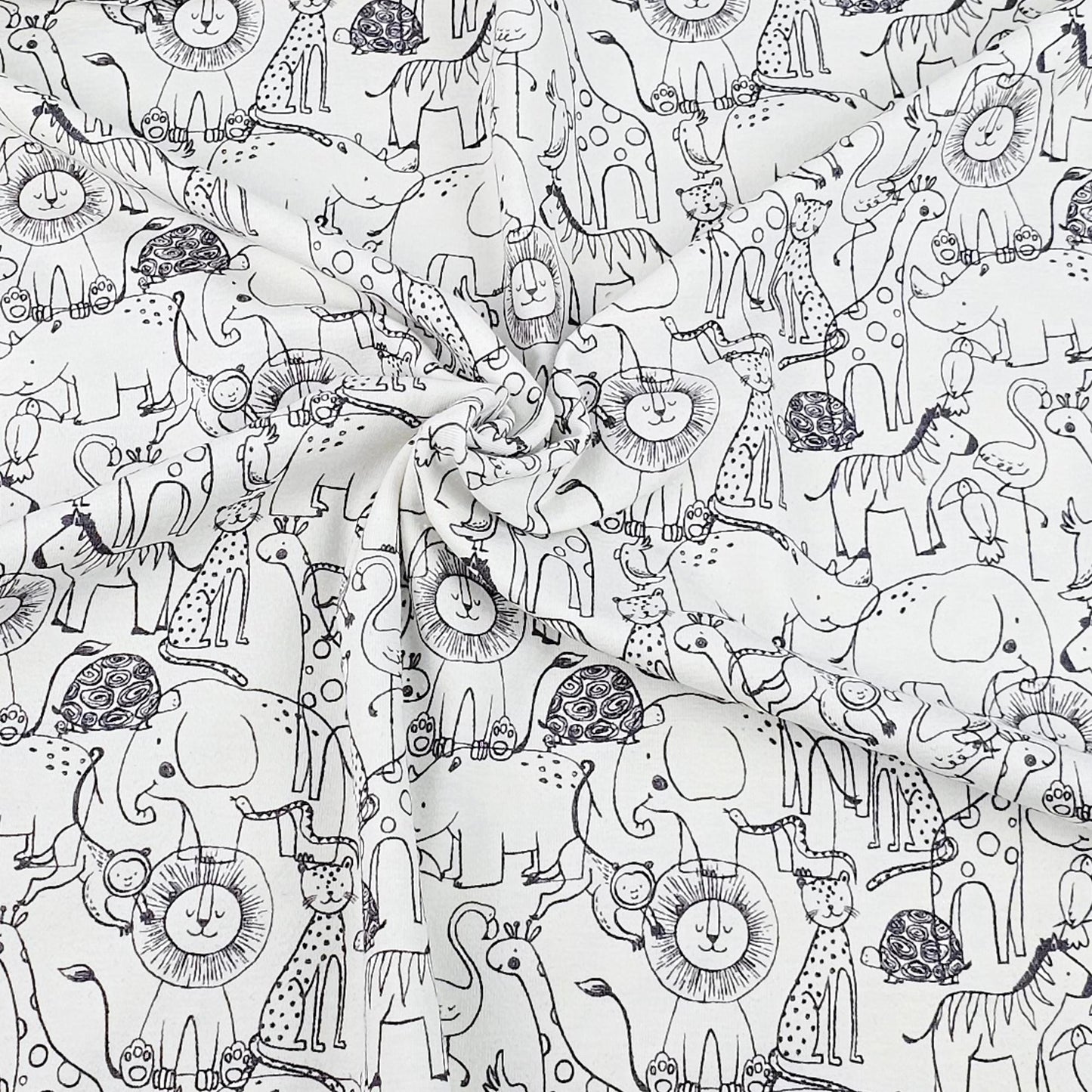Jersey Safari Tiere Meterware - elli&else