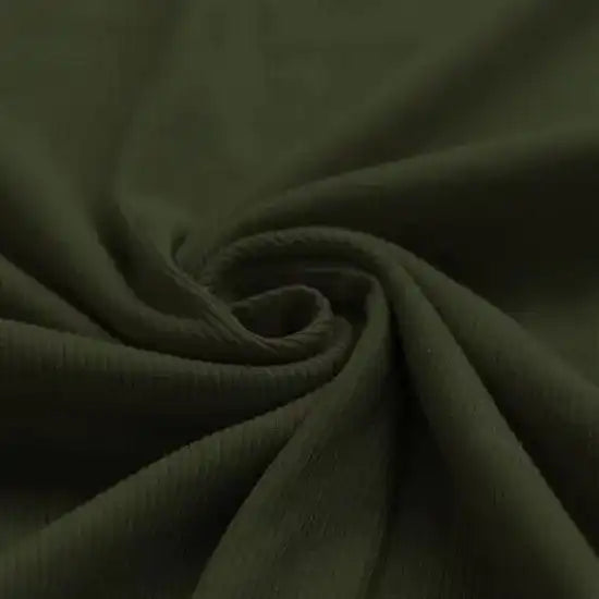 Rib Jersey moosgrün - Stoff bei elli&else