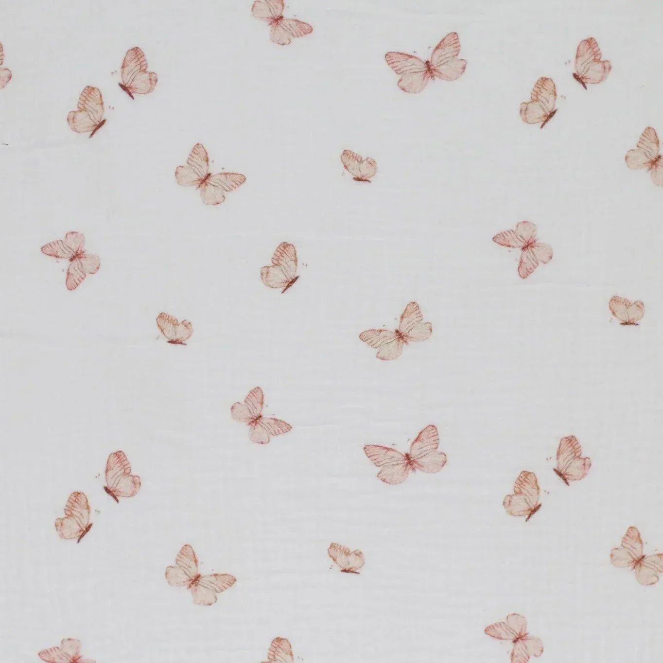 Musselin Schmetterlinge Meterware - elli&else