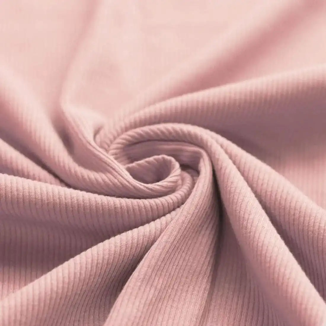 Rib Jersey nude rosa - Stoff bei elli&else