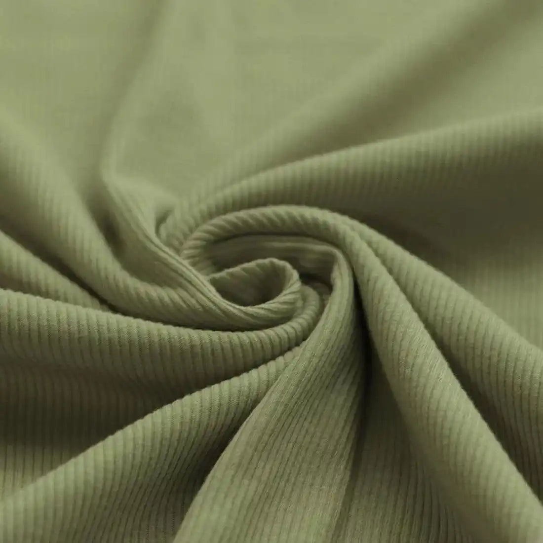 Rib Jersey oliv - Stoff bei elli&else