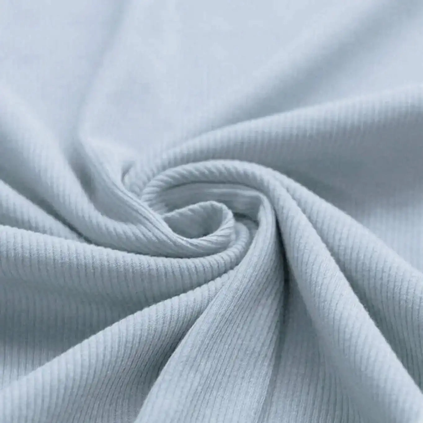 Rib Jersey graublau - Stoff bei elli&else
