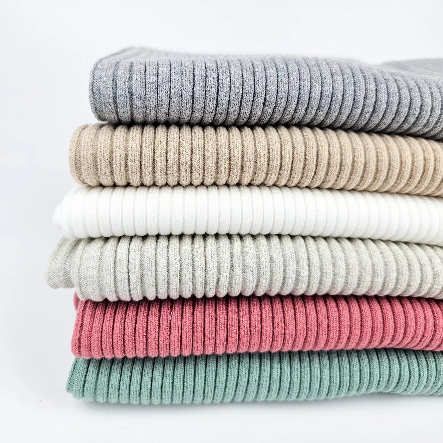 Rip - Bündchen | Heavy Rib - wollweiß Meterware - elli&else