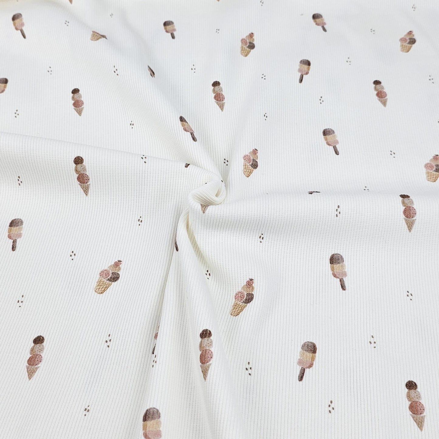 Rippjersey Eis klein Meterware - elli&else