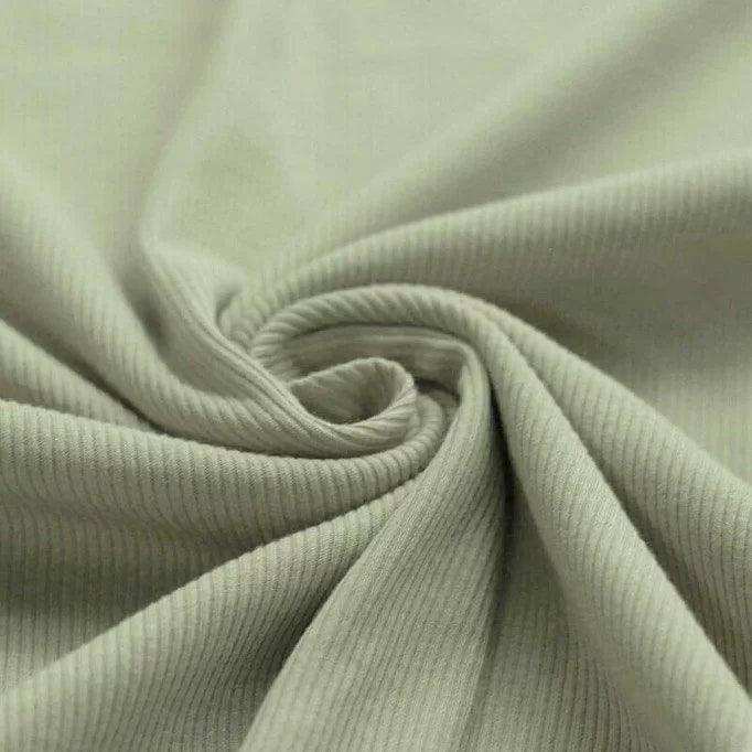 Rib Jersey salbei - Stoff bei elli&else