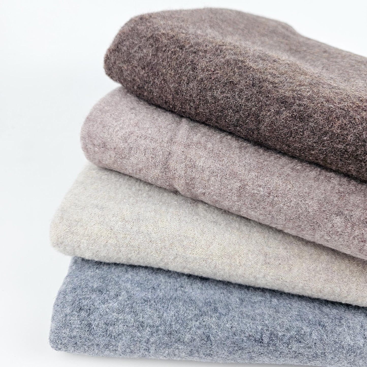 Wollwalk in Naturtönen – 100 % Wolle Meterware - elli&else