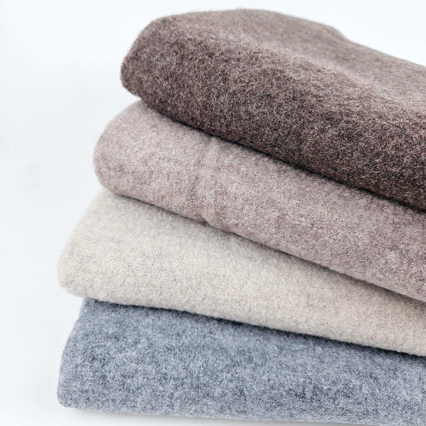 Wollwalk in Naturtönen – 100 % Wolle - Stoff bei elli&else