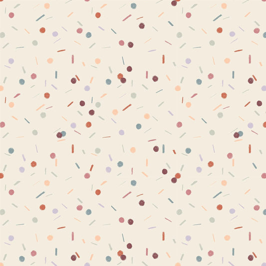 Musselin Konfetti von Family Fabrics - elli&else