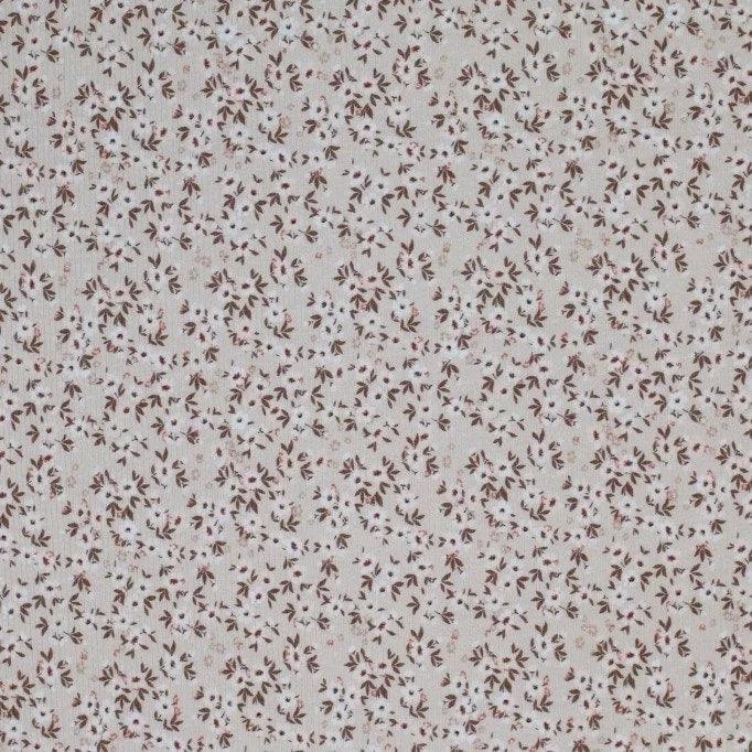 Rib Jersey Blumen beige - elli&else
