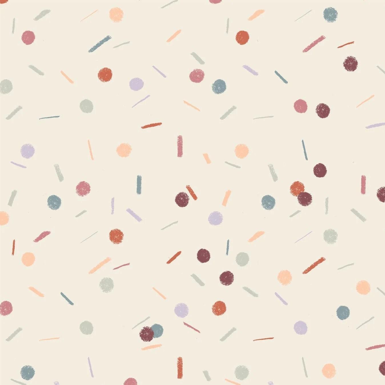 Musselin Konfetti von Family Fabrics - elli&else