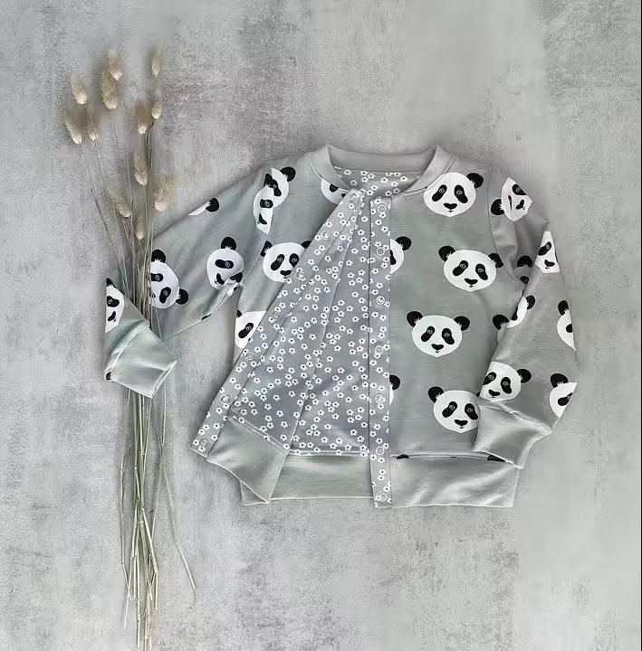 Bio Jersey Pandabär von Tygdrömmar - elli&else