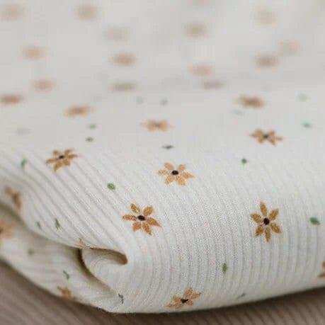 Rib Jersey Sternblumen - Stoff bei elli&else
