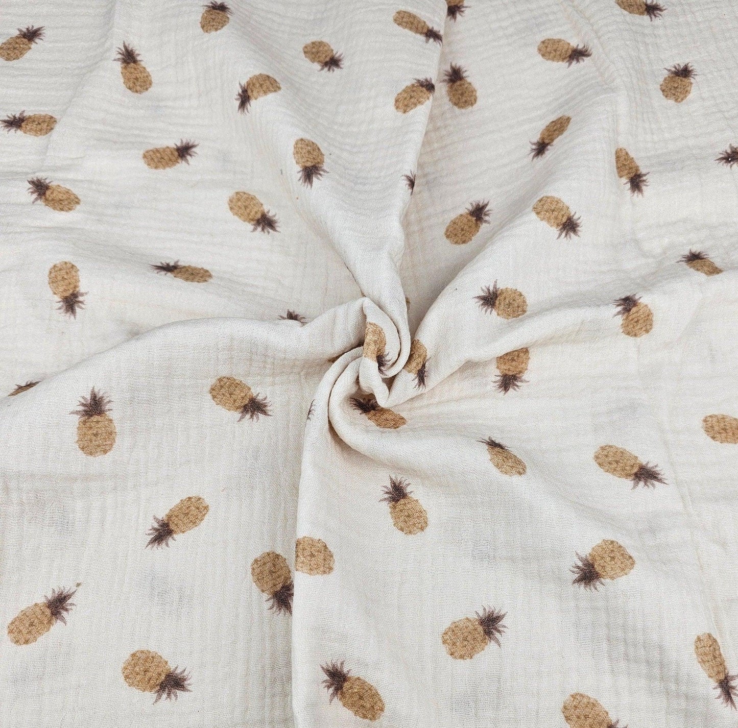 Musselin Ananas von Family Fabrics - elli&else