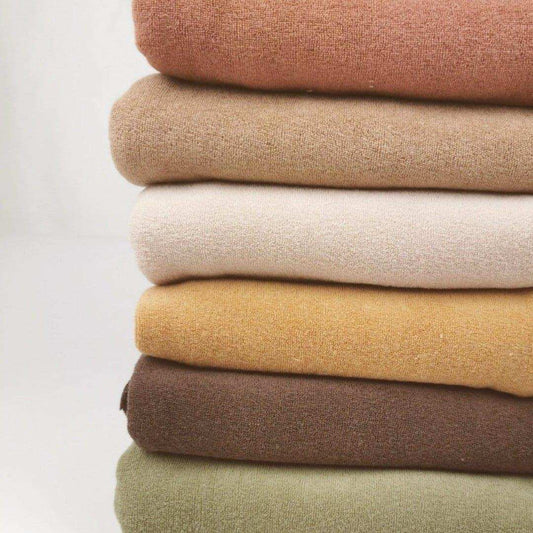 Stretch Frottee beige - Stoff bei elli&else