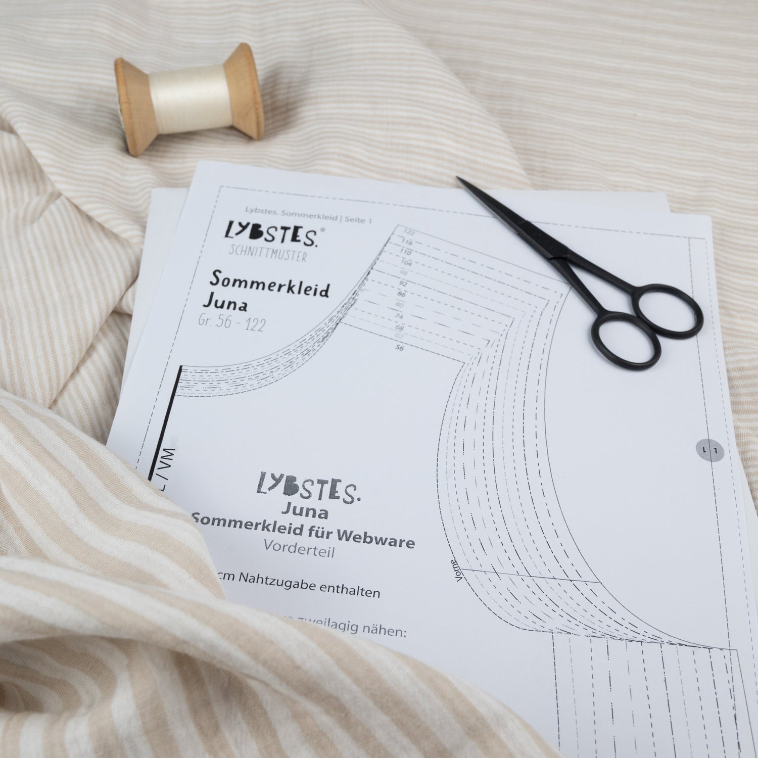Schnittmuster für Musselin