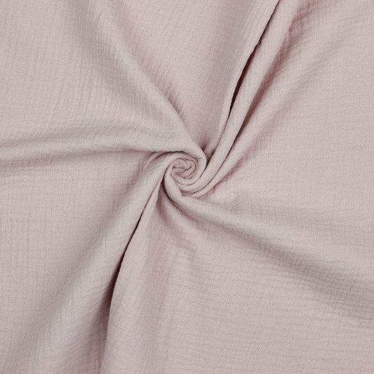 Bio Musselin light rosé - Stoff bei elli&else