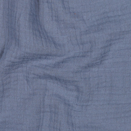 Bio Musselin stoneblue