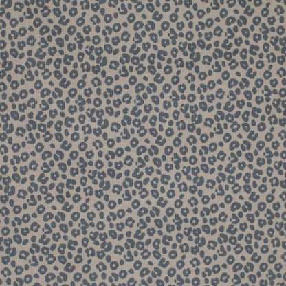 12m Rib Jersey Leo Print beige grau Meterware - elli&else