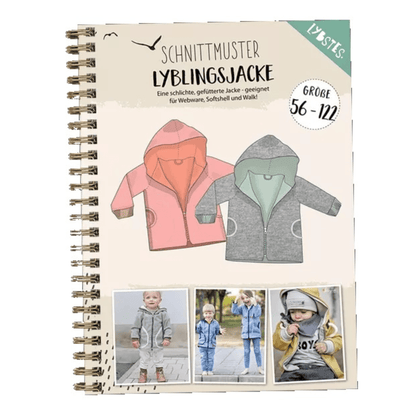 Schnittmuster Jacke Kinder/Baby Gr. 56-122 - elli&else