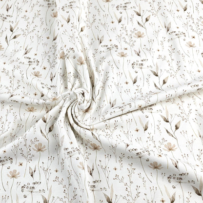 Jersey Blumenprint Natur - elli&else