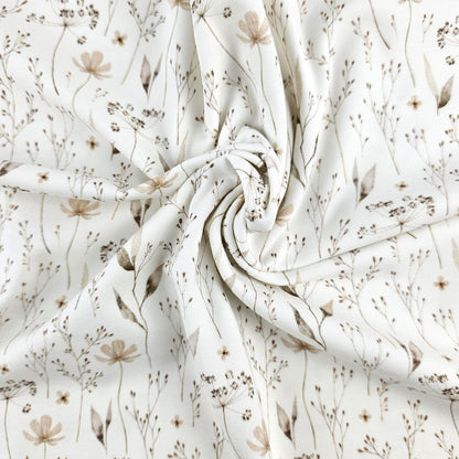 Jersey Blumenprint Natur - elli&else