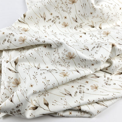 Jersey Blumenprint Natur - elli&else