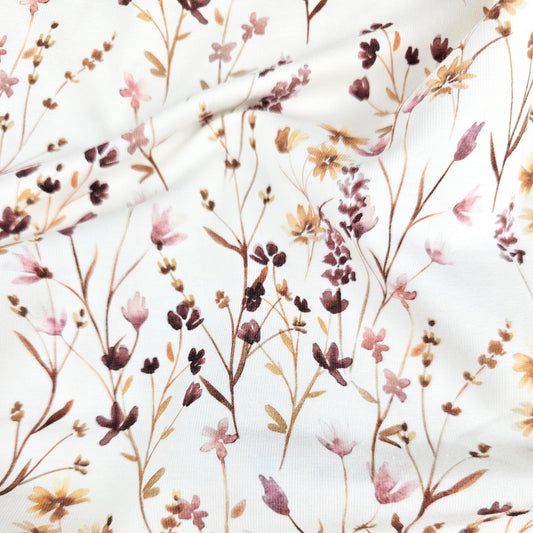 Jersey Wildblumen - Meadow von Family Fabrics - elli&else