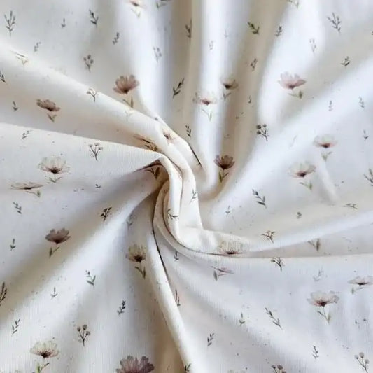 Jersey Blumen Boho | Family Fabrics - Stoff bei elli&else