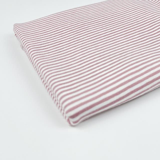 Jersey Streifen hell mauve - elli&else