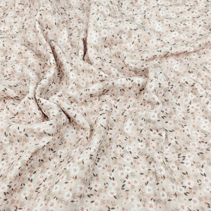 Musselin Flower bomb beige