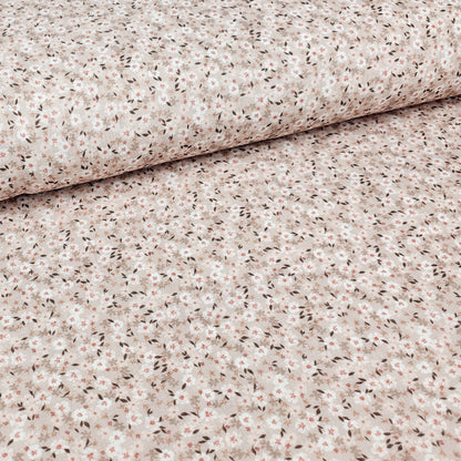 Musselin Flower bomb beige