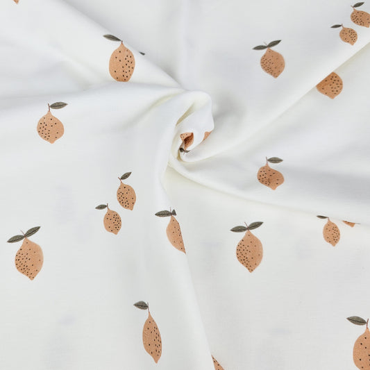 Jersey Zitronen von Family Fabrics