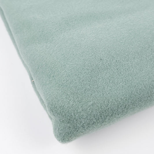 Bio-Baumwollfleece - dusty mint