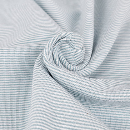 Ringeljersey mint-weiß