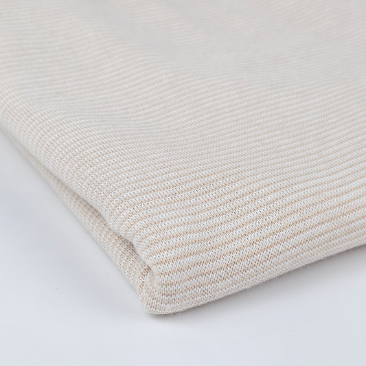 Ringel-Bündchen beige