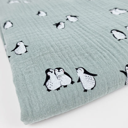 Musselin Pinguine