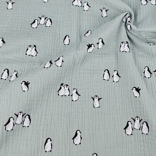 Musselin Pinguine